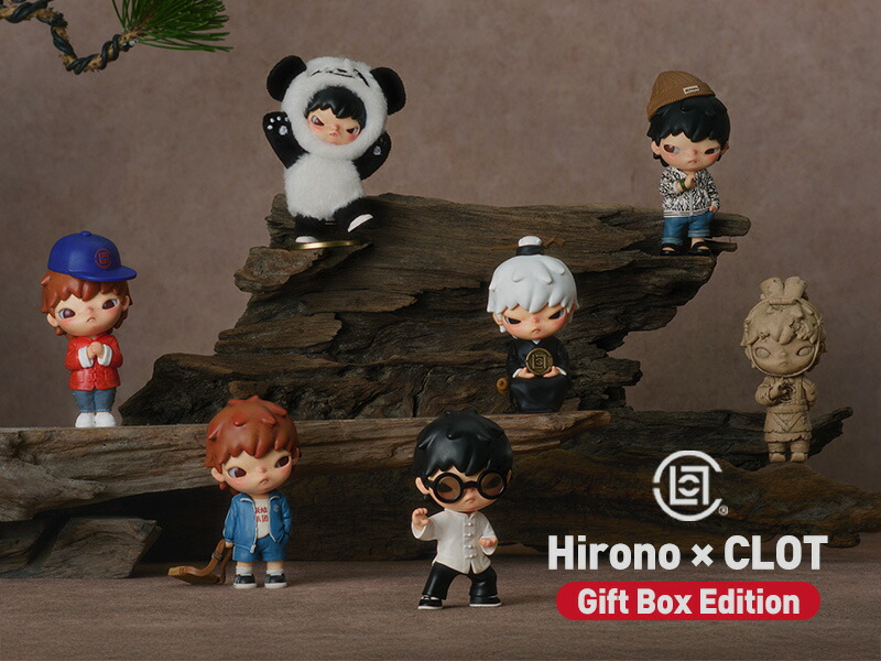 楽天市場】HIRONO × CLOT Gift Box Edition : POP MART JAPAN 楽天市場店