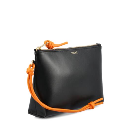 楽天市場】LOEWE KNOT T POUCH SHINY NAPPA CEM1KNPX01 6036 BLACK
