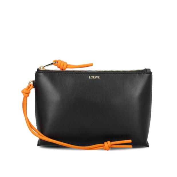 楽天市場】LOEWE KNOT T POUCH SHINY NAPPA CEM1KNPX01 6036 BLACK