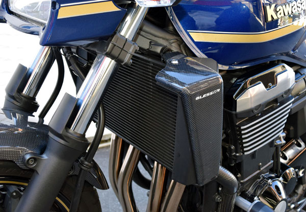 楽天市場】カーボンラジエターカバー LRセット ZRX1200 DAEG 【光沢