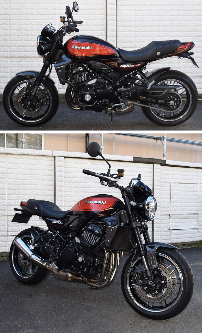 楽天市場】Z900RS【KAWASAKI】カーボン フロントフェンダー【クリア
