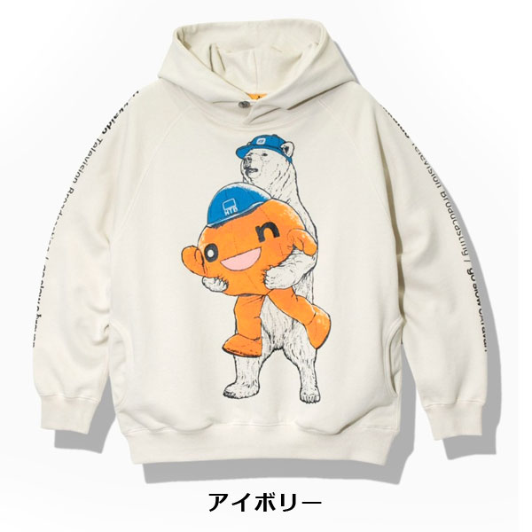 水曜どうでしょう × go slow caravanリネンコットンパーカー 水曜