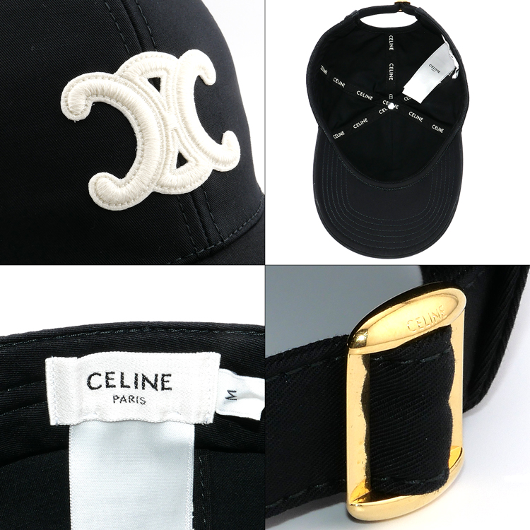 楽天市場】セリーヌ 帽子 キャップ CELINE トリオンフ ベースボール