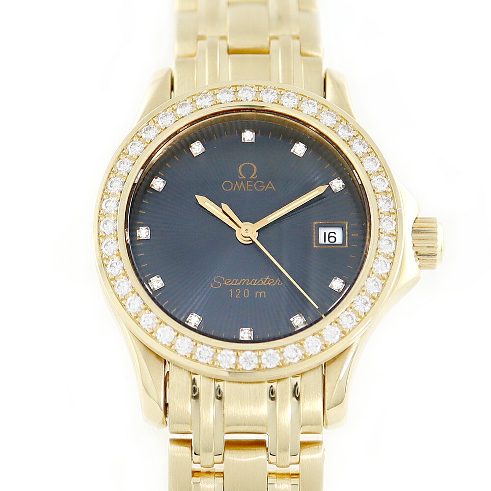 楽天市場】ほぼ新品 電池交換済 OMEGA オメガ シーマスター 120m