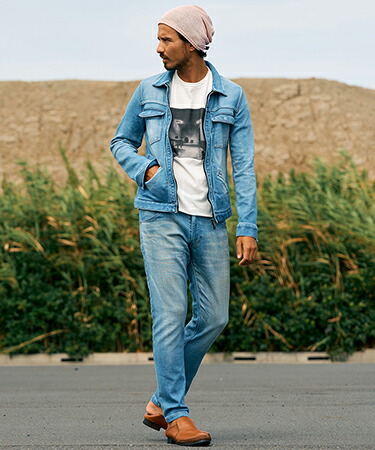 楽天市場】【wjk】denim jersey 5PK pants デニムジャージーパンツ