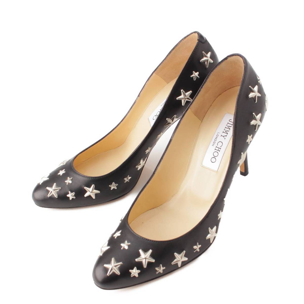 楽天市場】【ジミーチュウ】Jimmy Choo スタースタッズ レザー ヒール