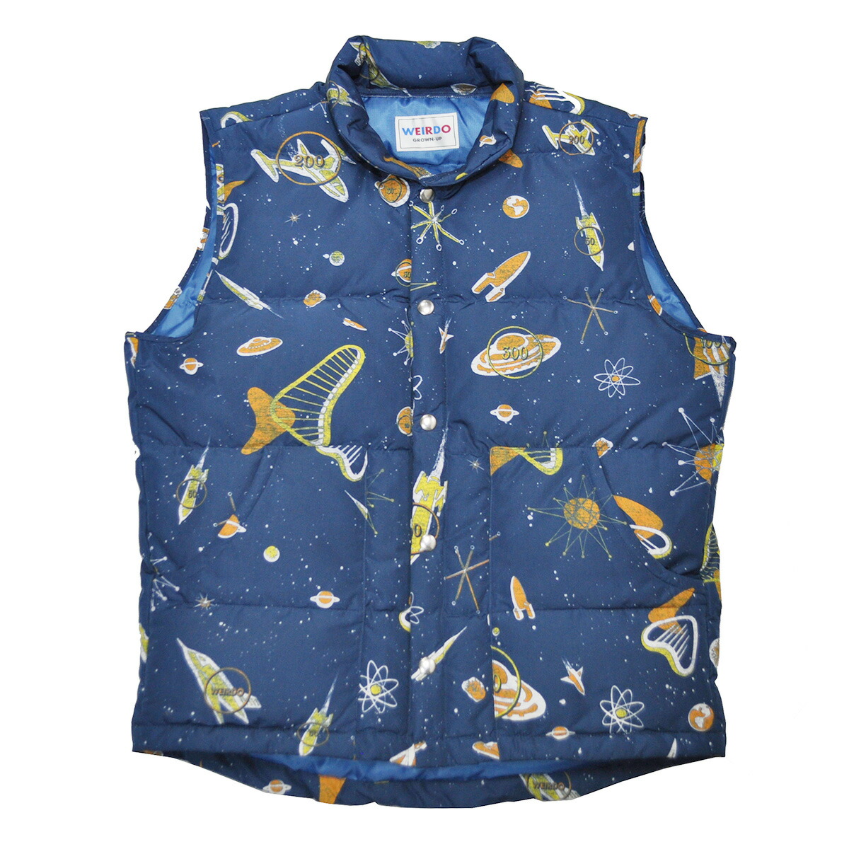 楽天市場】2XLサイズ WEIRDO SPACE TARGET - DOWN VEST (NAVY