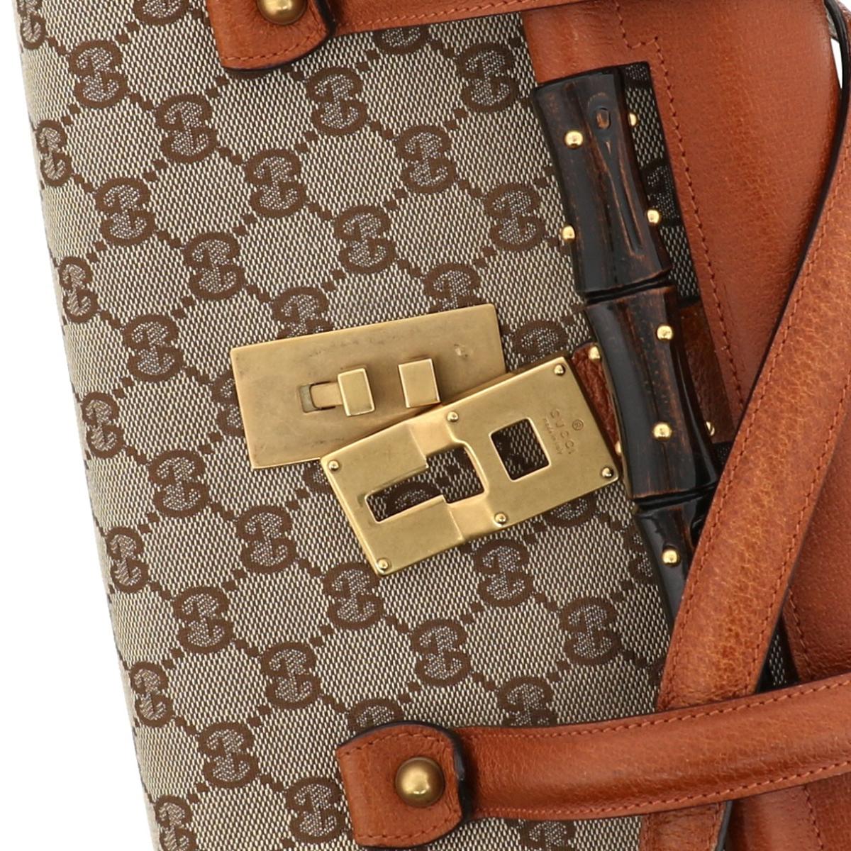 楽天市場】【中古】GUCCI グッチ バンブー ライン GG キャンバス