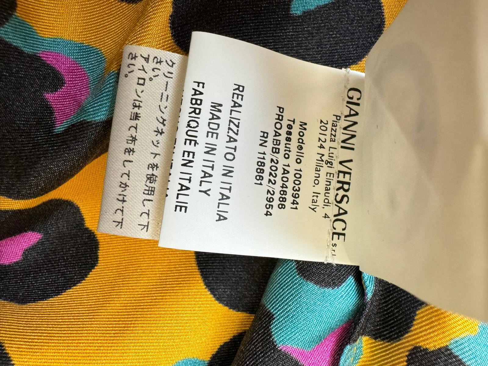 楽天市場】【中古】 VERSACE （ヴェルサーチ） 22AW レオパード ヒョウ