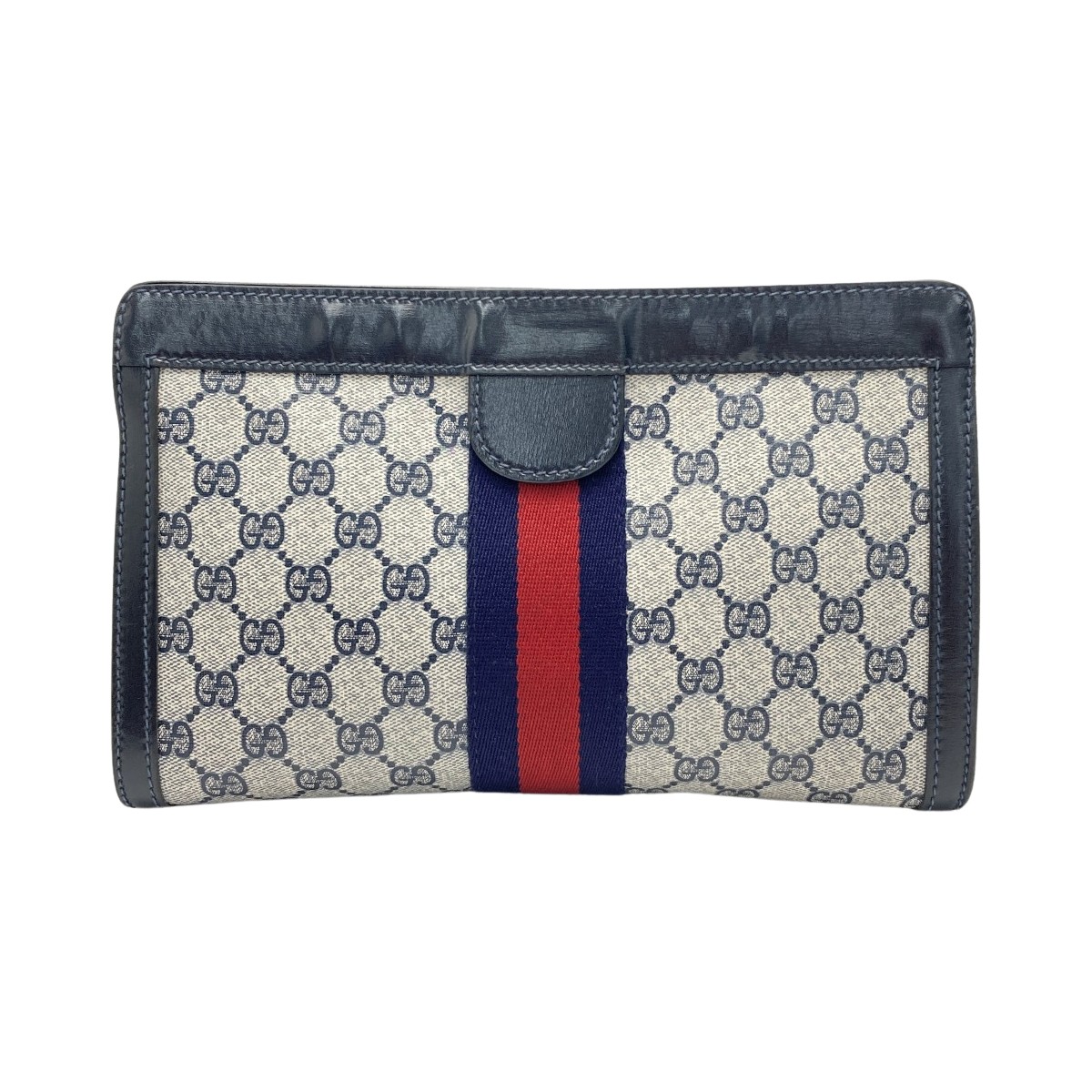 楽天市場】【中古】GUCCI グッチ GG シェリーライン クラッチバッグ