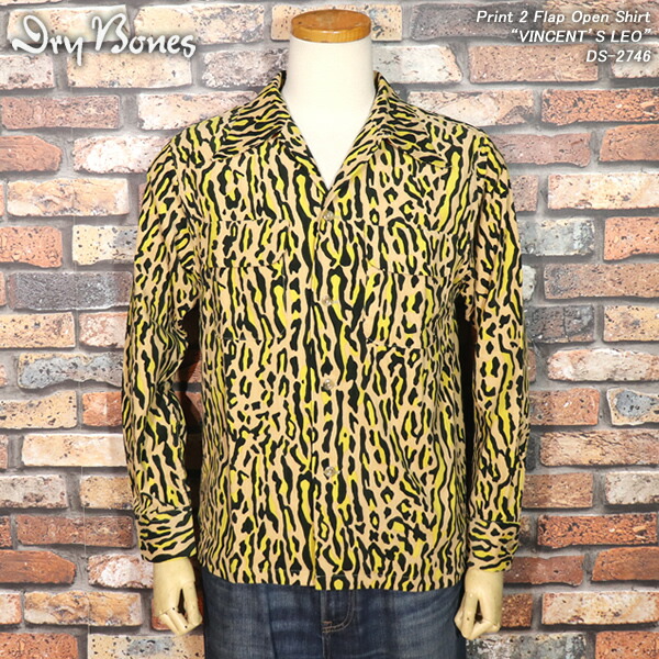 楽天市場】DRY BONES ドライボーンズ Print 2 Flap Open Shirt 2
