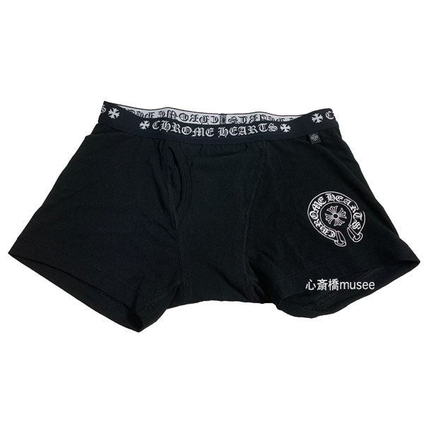 楽天市場】≪Brand new≫ CHROME HEARTS Short Boxer Underwear Black