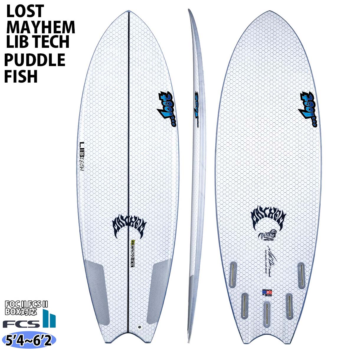 リブテック メイヘム PUDDLE FISH 6.0 楽天市場】LIBTECHリブテック