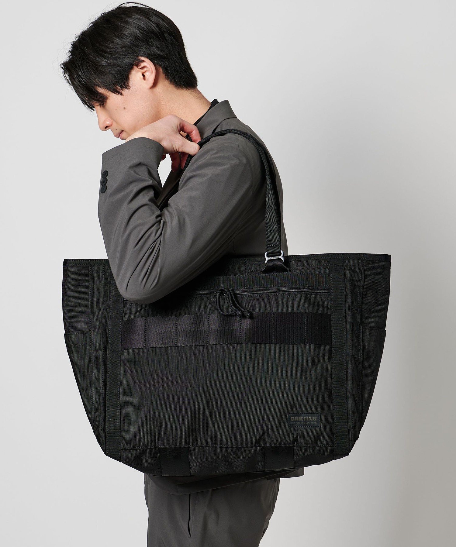 UNITED ARROWS別注 BRIEFING PC TOTE ダークグレー UNITED ARROWS｜【別注】<BRIEFING>THE TOTE/トートバッグ | Rakuten