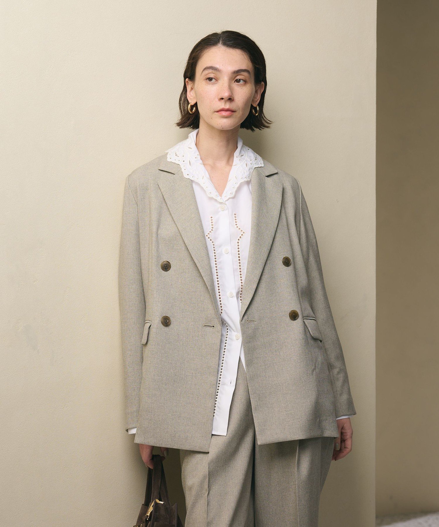 BEAUTY&YOUTH UNITED ARROWS｜リネンライク ダブルジャケット
