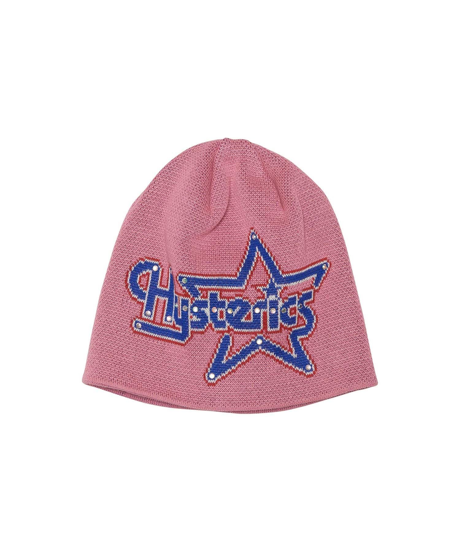 HYSTERIC GLAMOUR｜HYPNOTIZED LOGO ラインストーンメッシュキャップ
