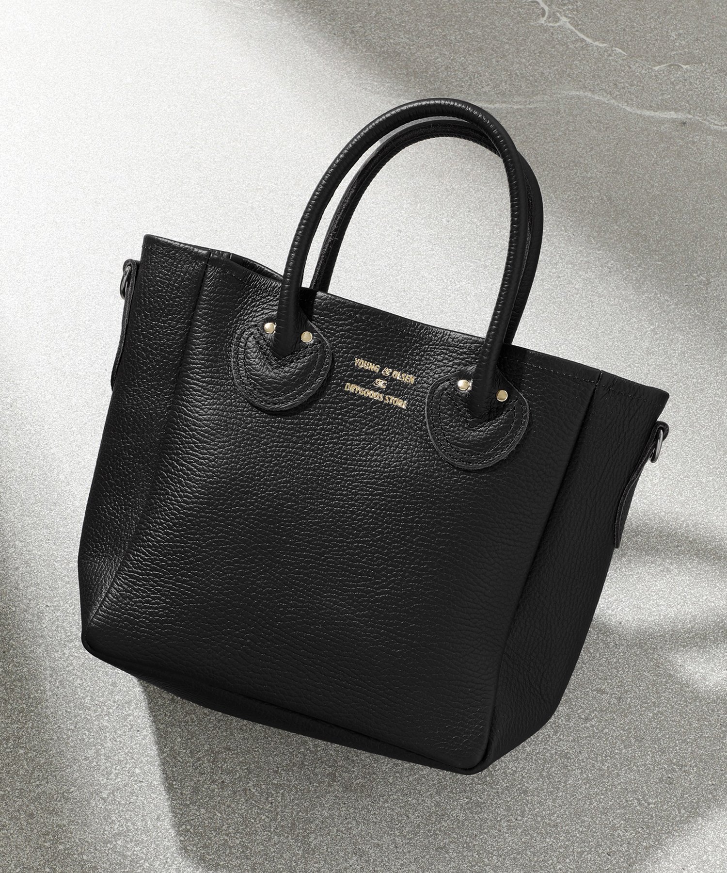 SETUP7｜YOUNG&OLSEN/EMBOSSED LEATHER D TOTE S トートバッグ 日本製