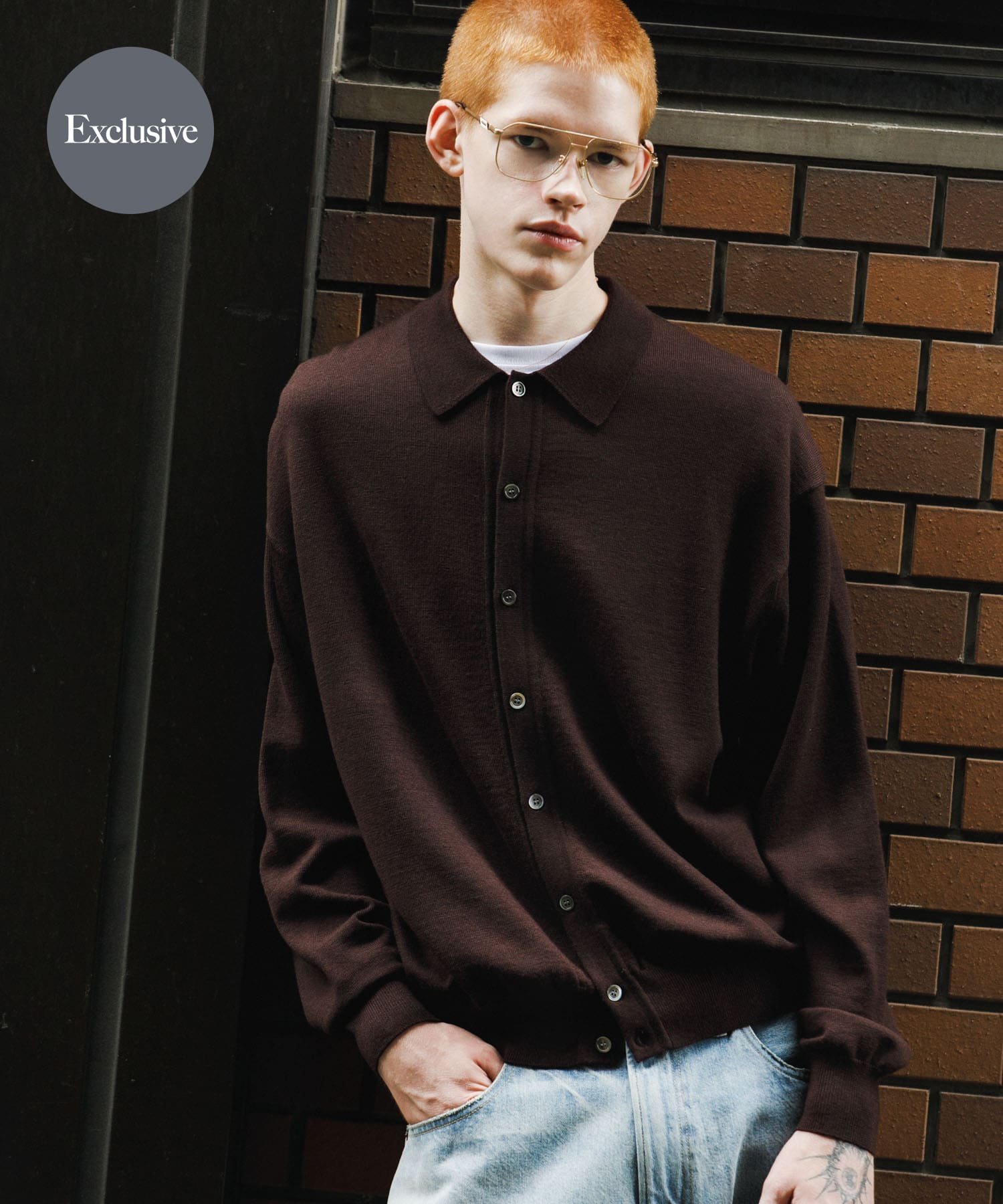 URBAN RESEARCH｜『別注』crepuscule×URBAN RESEARCH H-G Knit Shirts