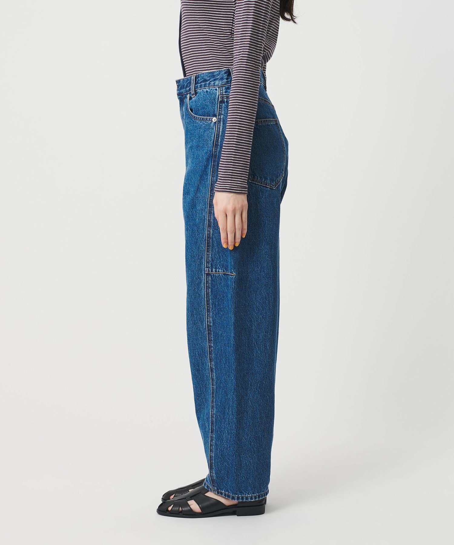 BEAUTY&YOUTH UNITED ARROWS｜【WEB限定】カーブ デニムパンツ