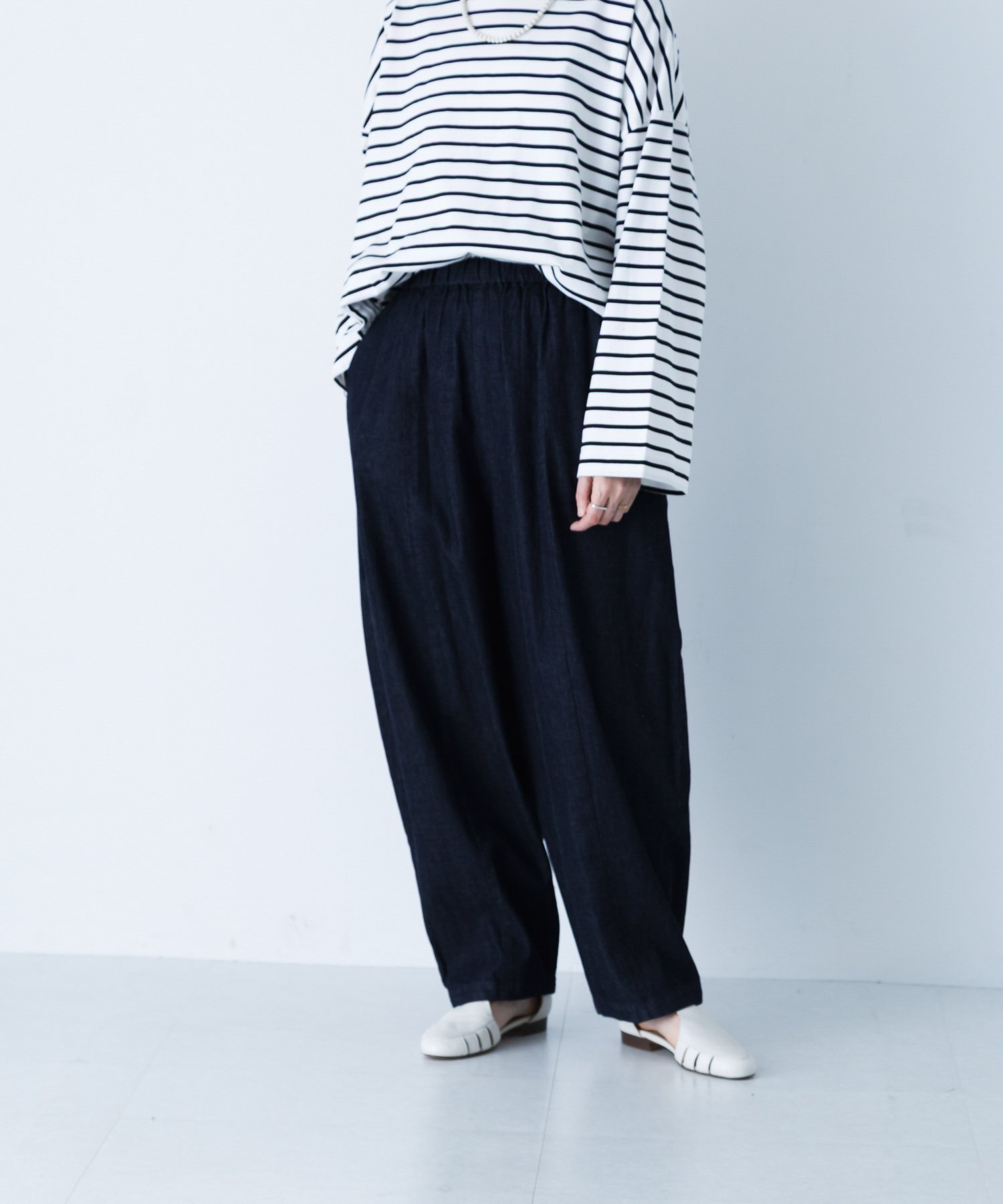 かぐれ｜デニムボリュームパンツ | Rakuten Fashion(楽天ファッション