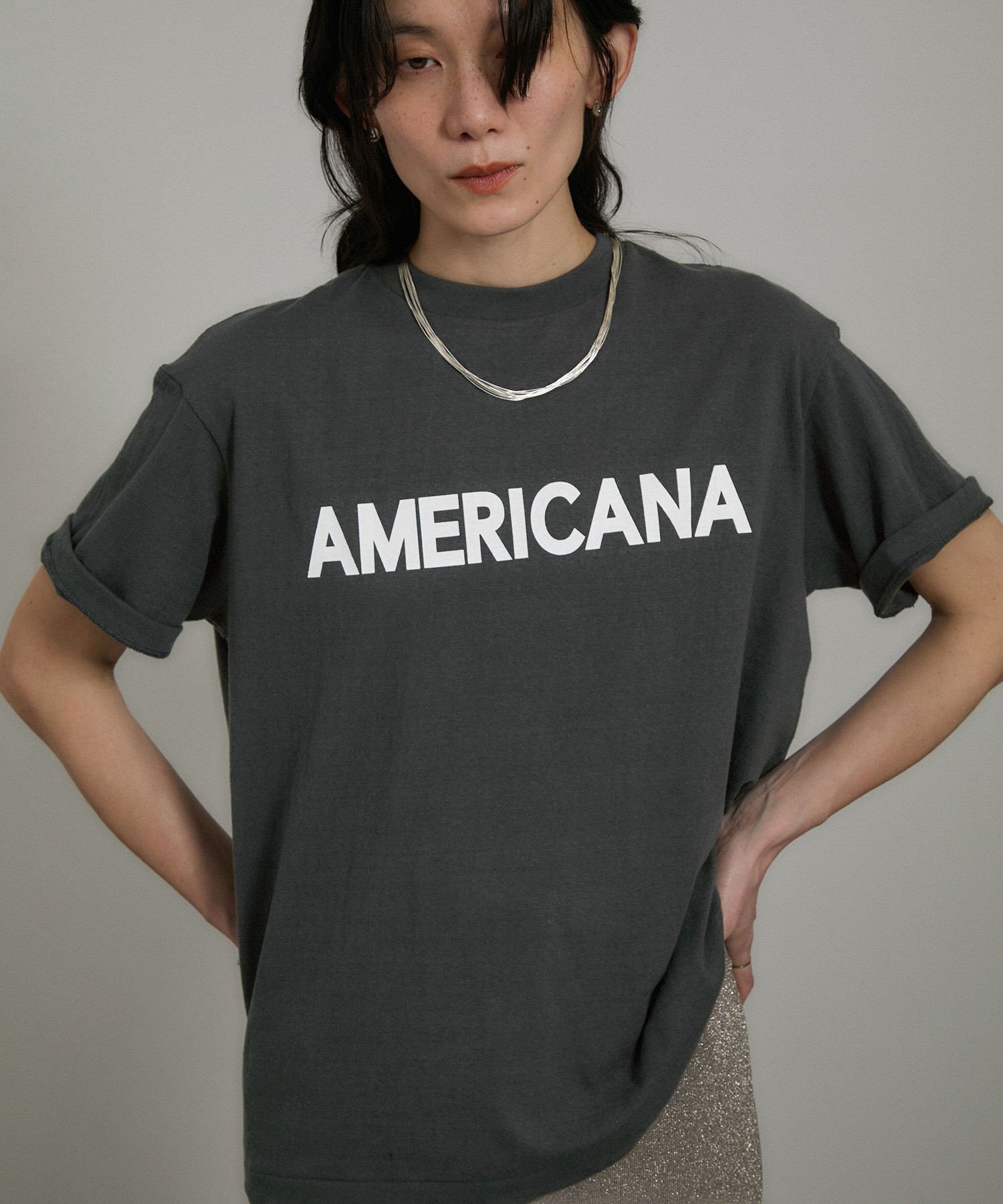 SALON adam et rope'｜【Americana(アメリカーナ)】ラフィー丸胴 ロゴ