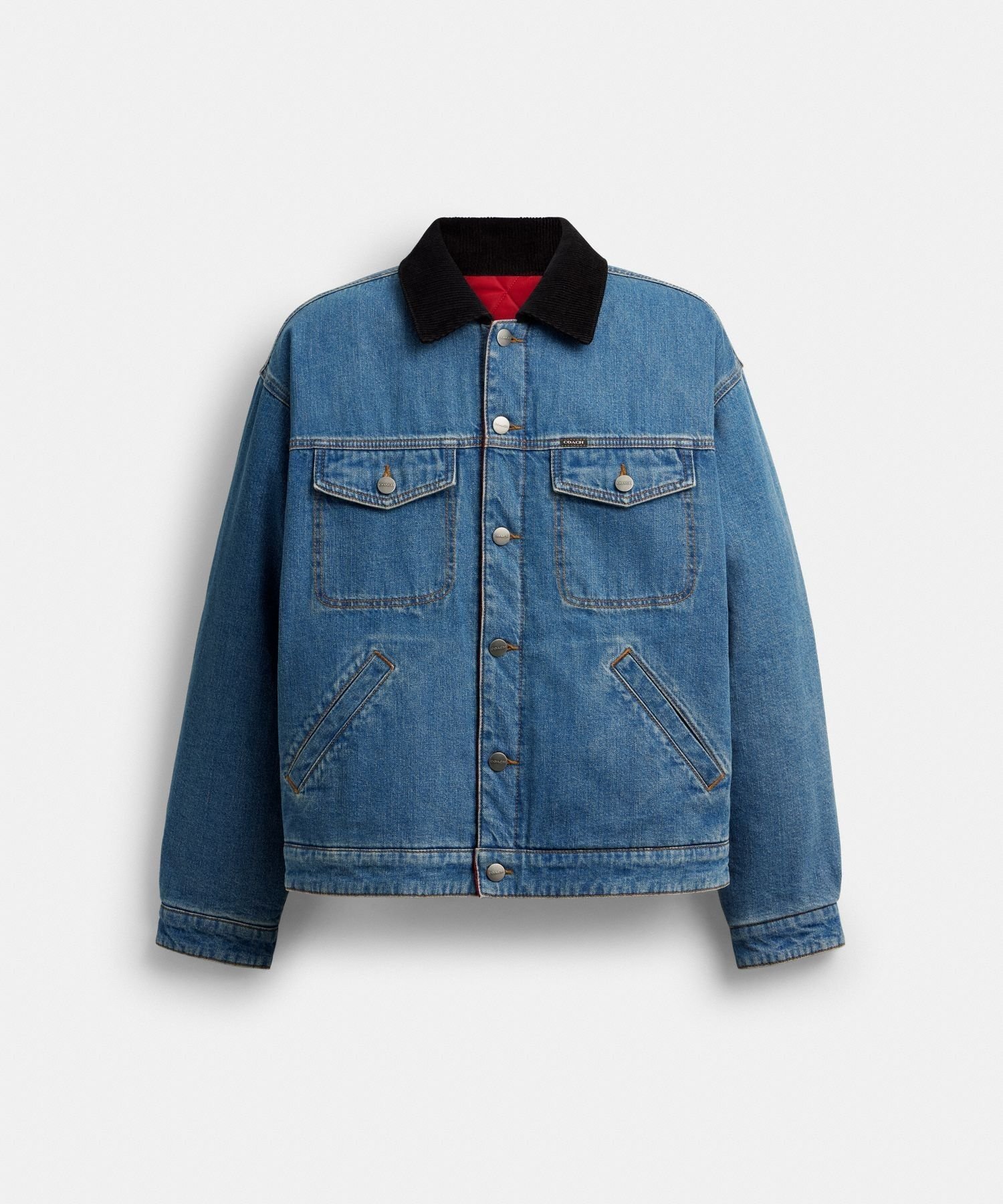 COACH OUTLET｜【公式】デニム ジップ ジャケット | Rakuten Fashion