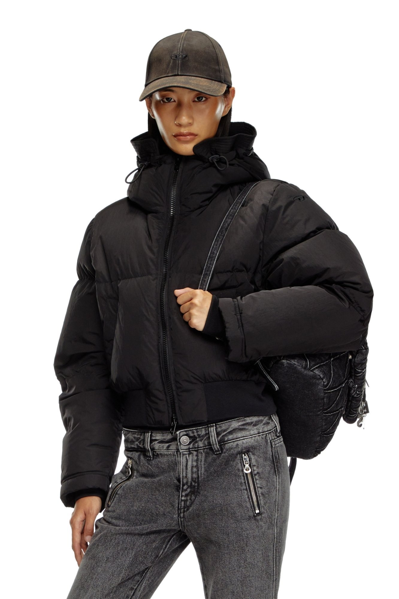 DIESEL｜レディース ダウンジャケット ショート丈 | Rakuten Fashion