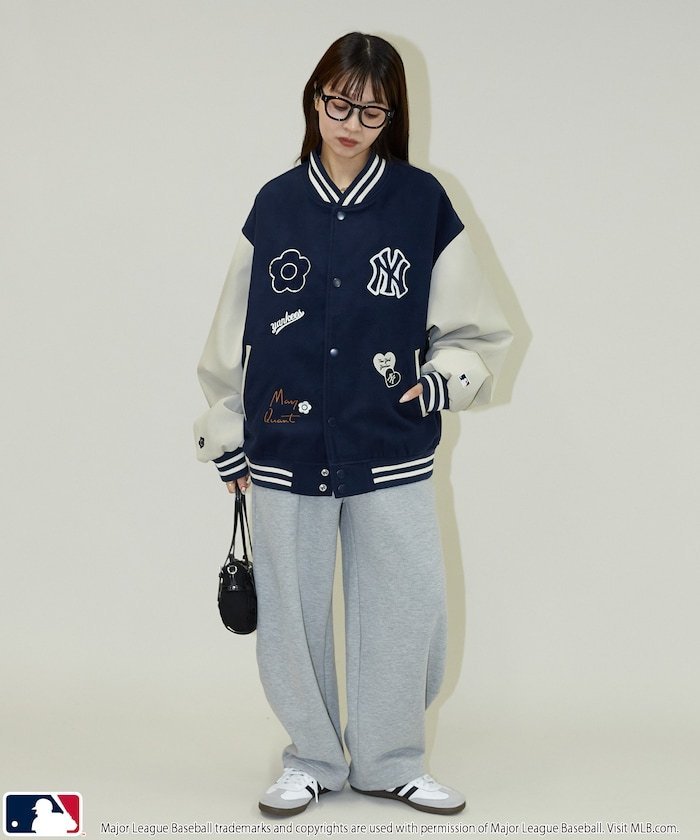 FREAK'S STORE｜MLB×MARY QUANT PATCH STUDIUM JACKET/パッチ