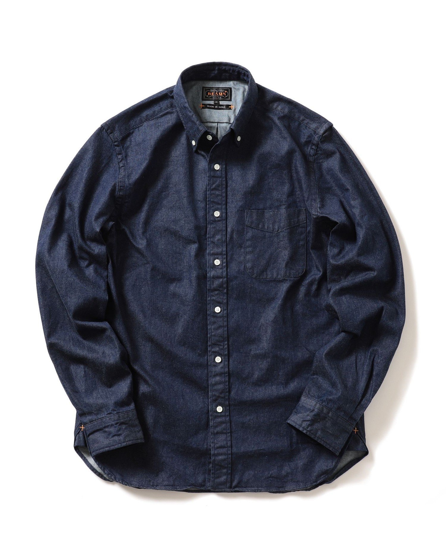 BEAMS MEN｜BEAMS PLUS / デニム ボタンダウンシャツ | Rakuten