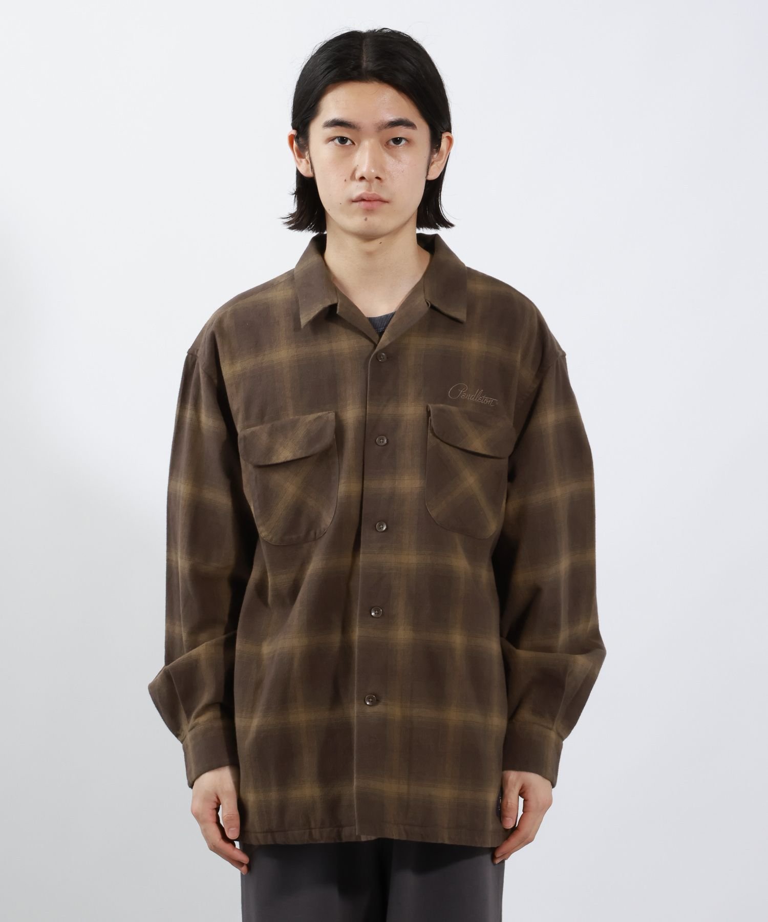 BAYFLOW｜【PENDLETON(ペンドルトン)】別注オープンカラーチェック