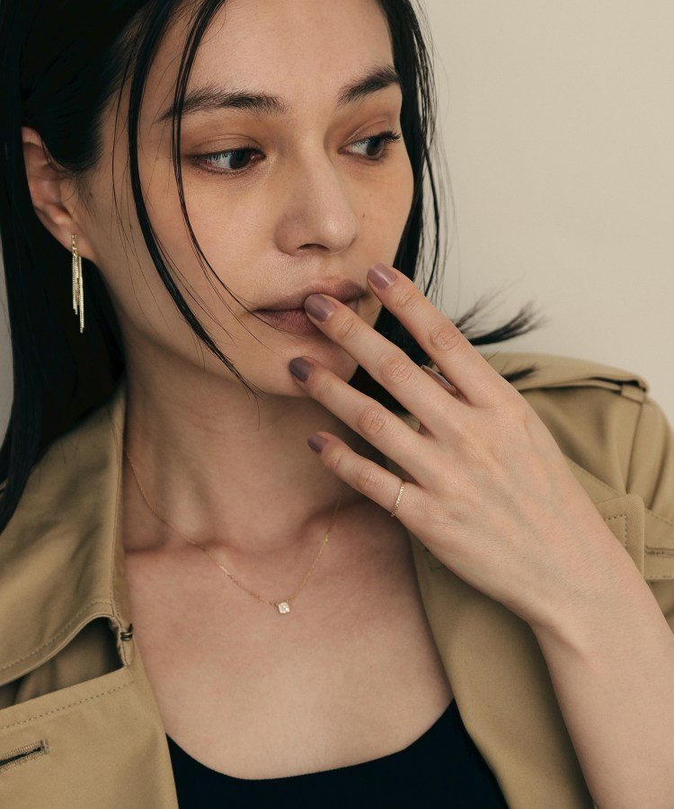 COCOSHNIK｜K10カットワーク極光細 ピンキーリング | Rakuten Fashion