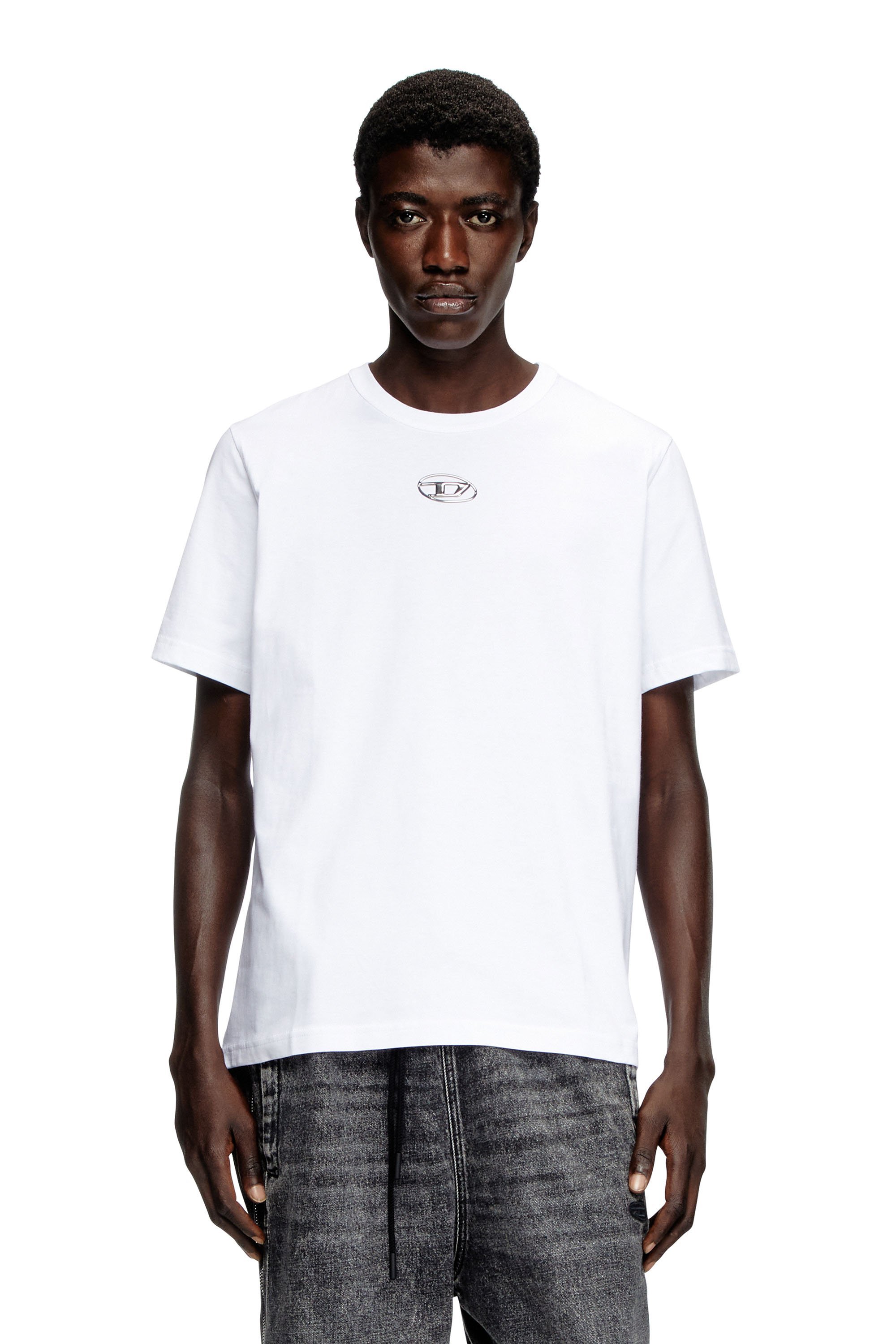 DIESEL｜メンズ Tシャツ ロゴ オーバルD | Rakuten Fashion(楽天