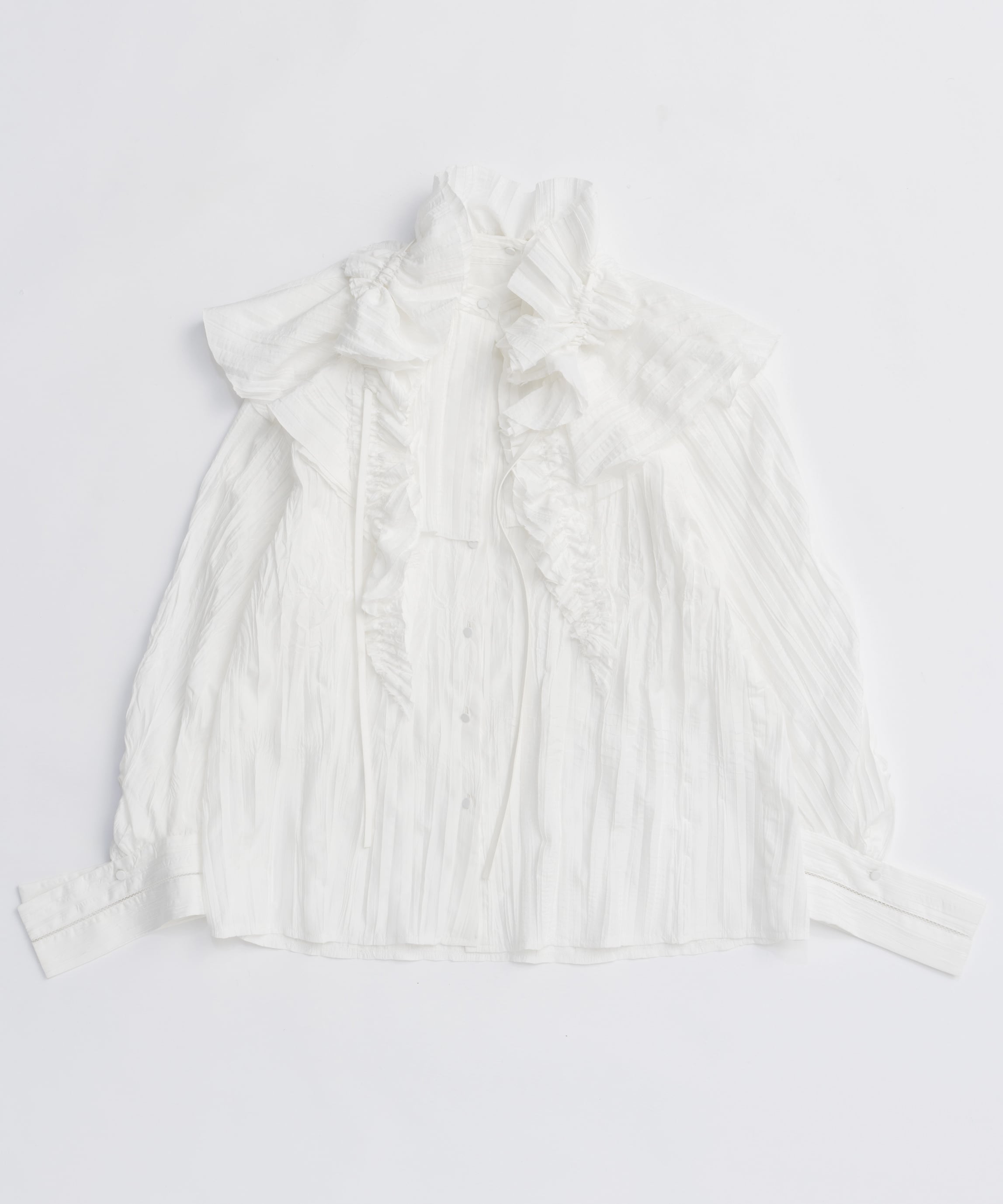 MAISON SPECIAL｜2way Ruffled Frilled Blouse | Rakuten Fashion(楽天
