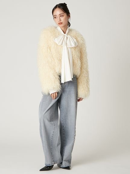 FRAY I.D｜ECOPELショートファーコート | Rakuten Fashion(楽天