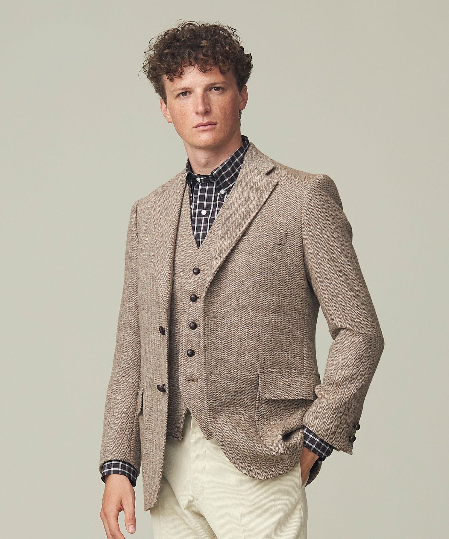 J.PRESS｜【定番】LOVAT LAVEROCK TWEED ヘリンボンツイードジャケット