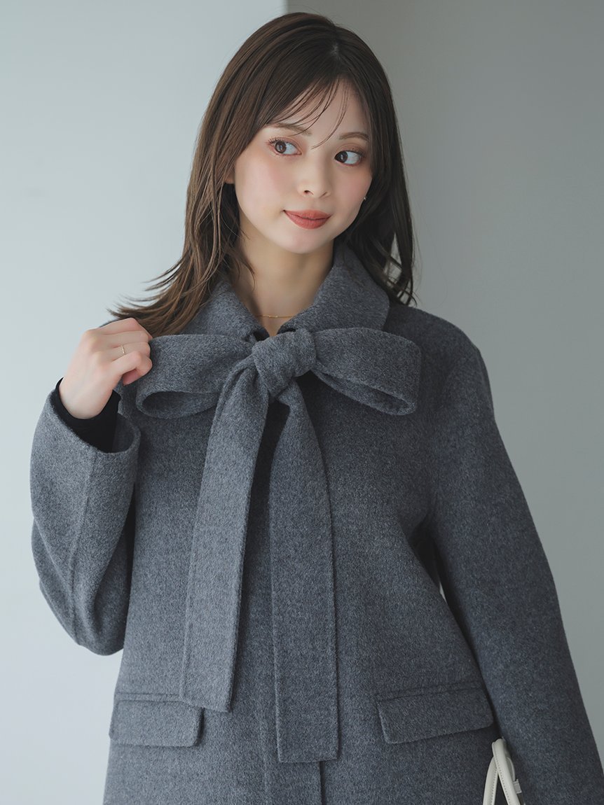 SNIDEL｜リバーリボンージャケット【カンヘウォン着用】 | Rakuten