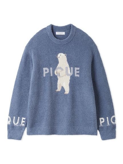 gelato pique｜【HOMME】パウダーフォレストベアジャガードプル