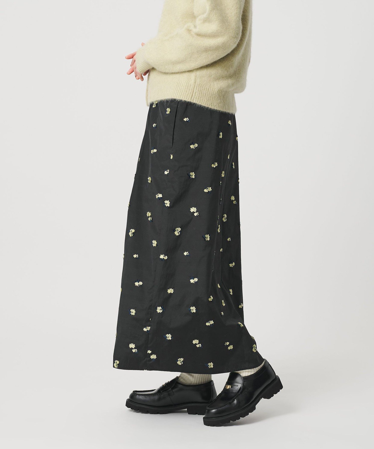 BEAUTY&YOUTH UNITED ARROWS｜フラワージャガード スカート
