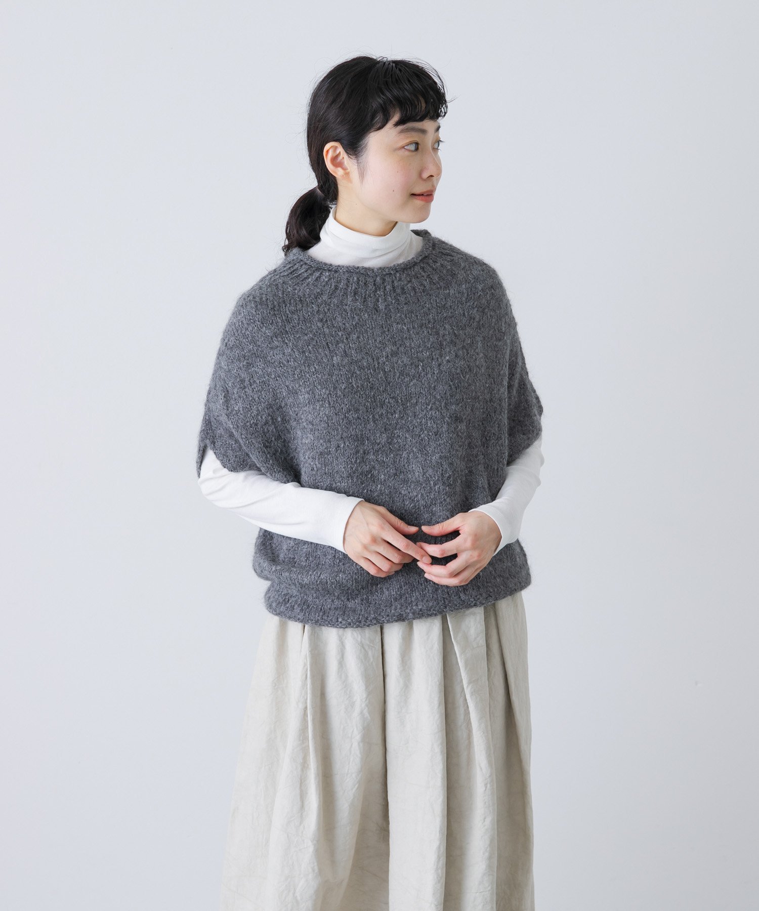 かぐれ｜アルパカルーズベスト | Rakuten Fashion(楽天ファッション