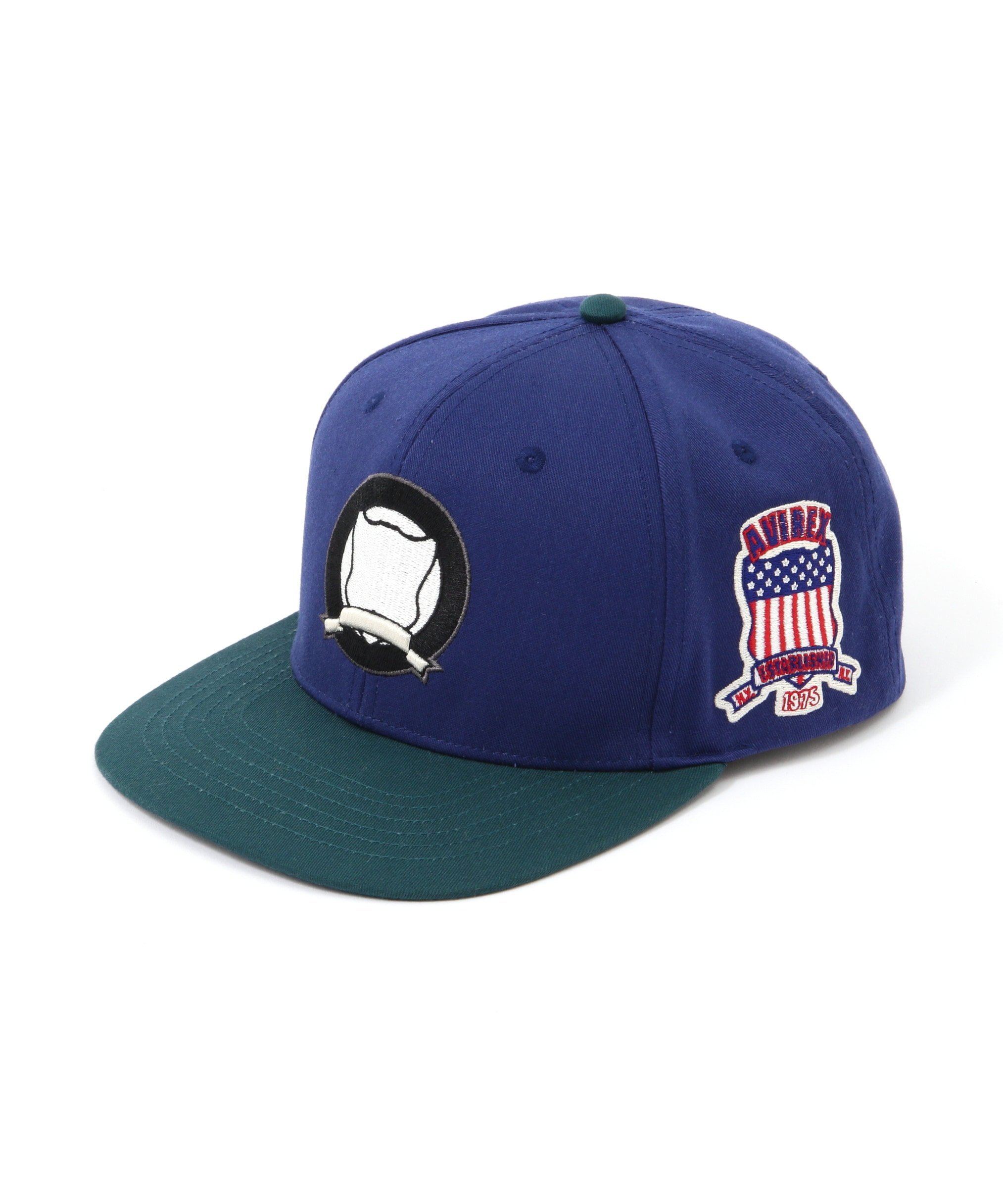 AVIREX｜《AVIREX × EXPANSION》 FLAT VISOR CAP BLUE / フラット