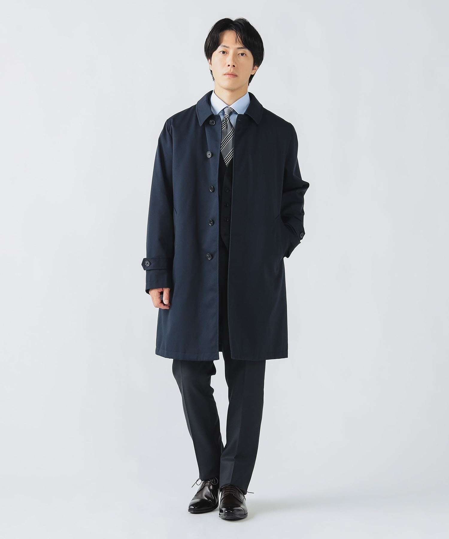 BEAMS HEART｜撥水 ギャバジン ステンカラーコート | Rakuten Fashion