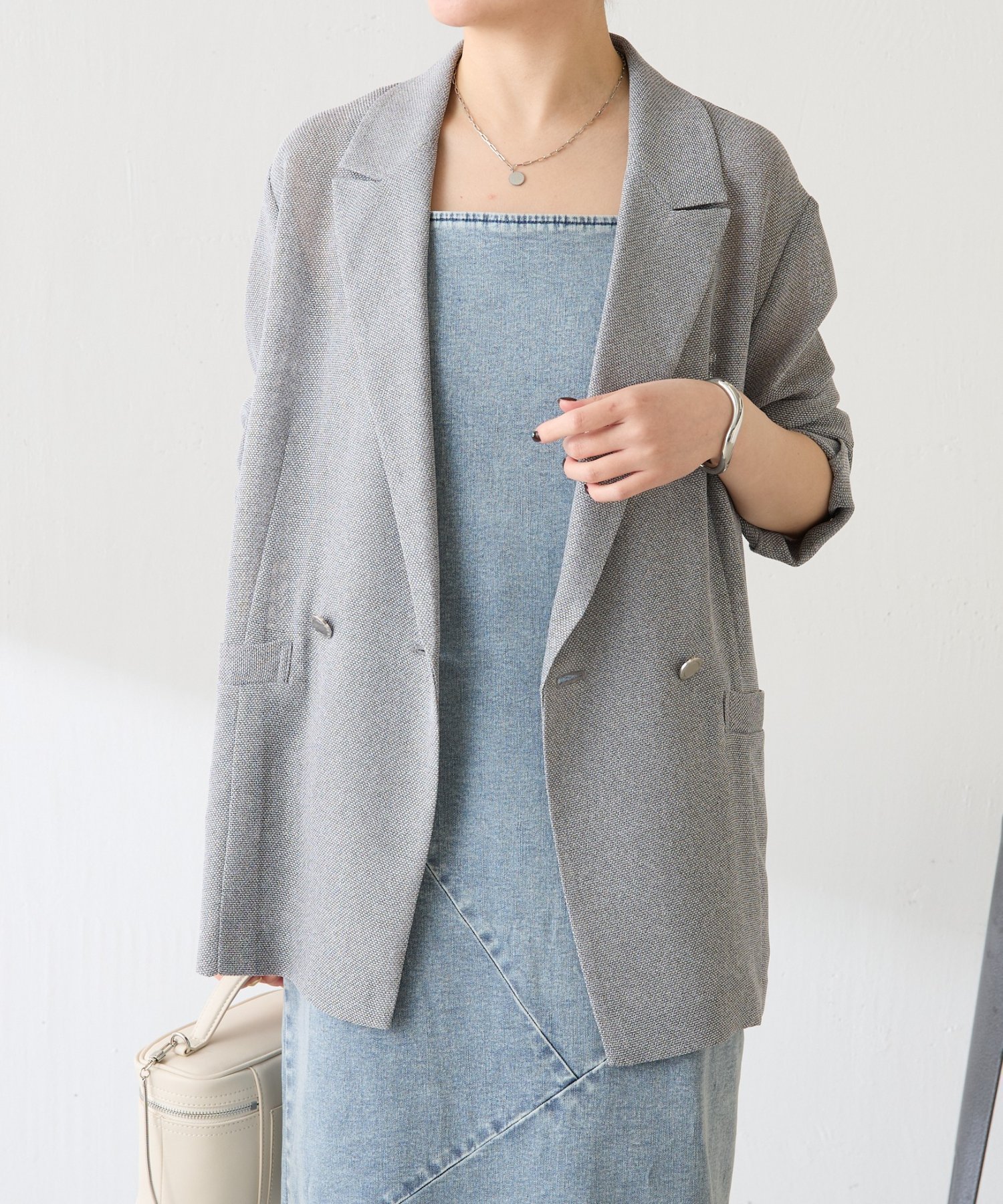COLLAGE GALLARDAGALANTE｜メッシュダブルジャケット | Rakuten