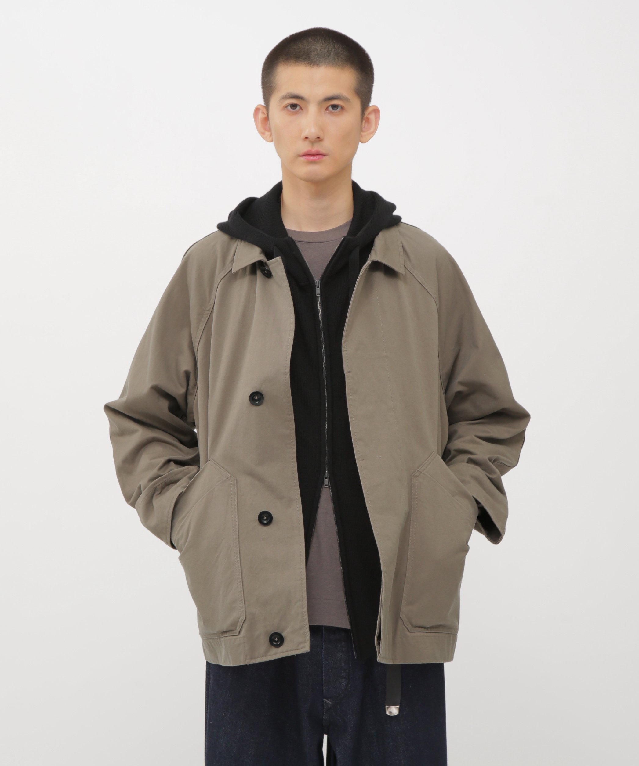 2024AW マーガレットハウエル コットンナイロンブルゾン LIGHTWEIGHT