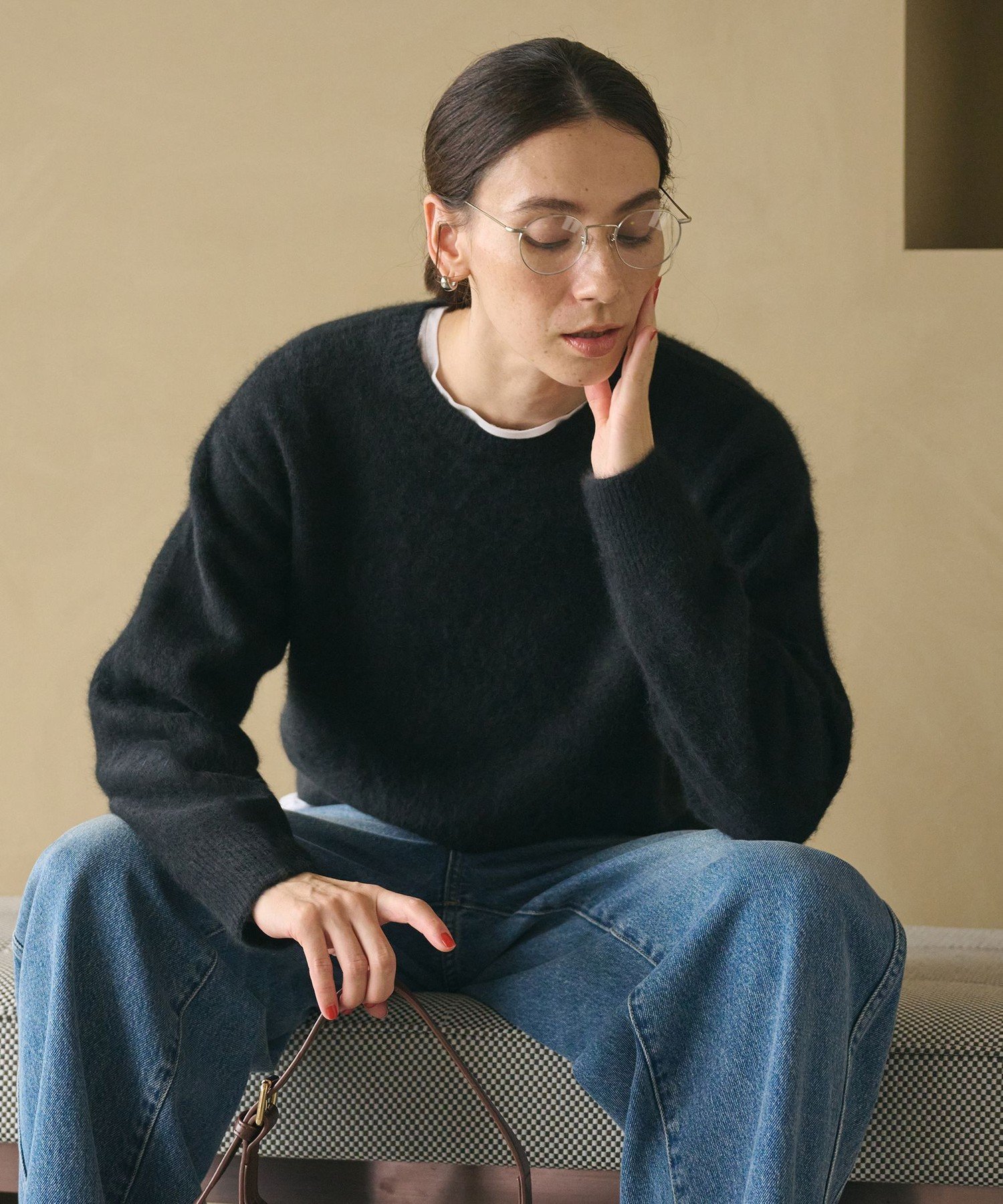 BEAUTY&YOUTH UNITED ARROWS｜フォックスカシミヤブレンド クルー