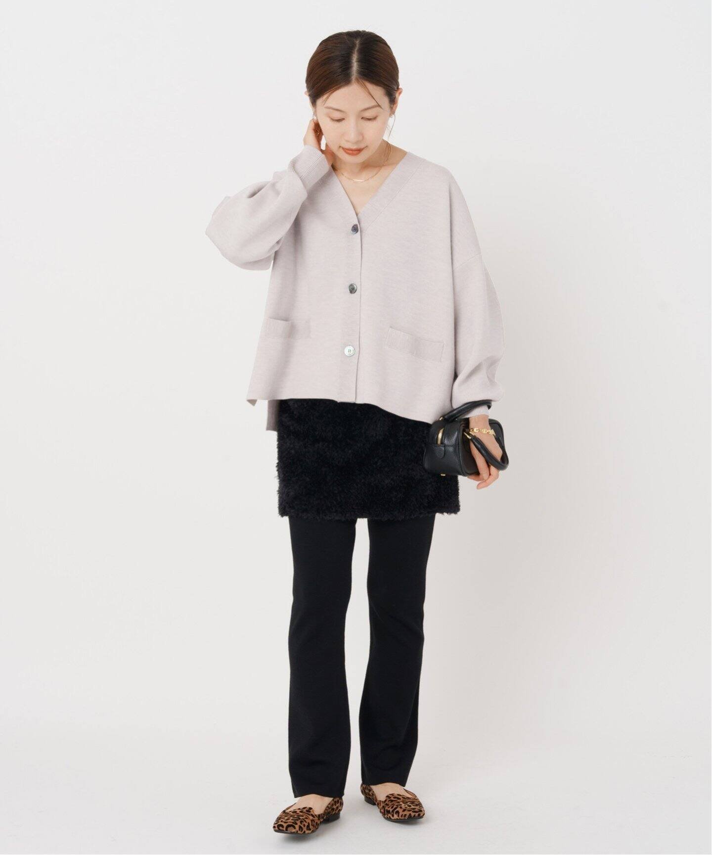 IENA｜スーパーファインスムース ショートカーディガン | Rakuten