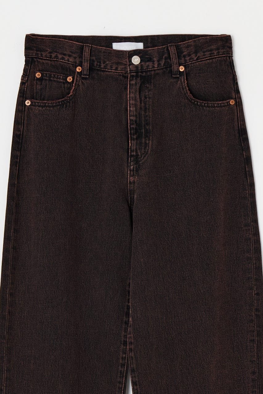 moussy｜【ViVi掲載】MIDRISE LOOSE テーパード | Rakuten Fashion