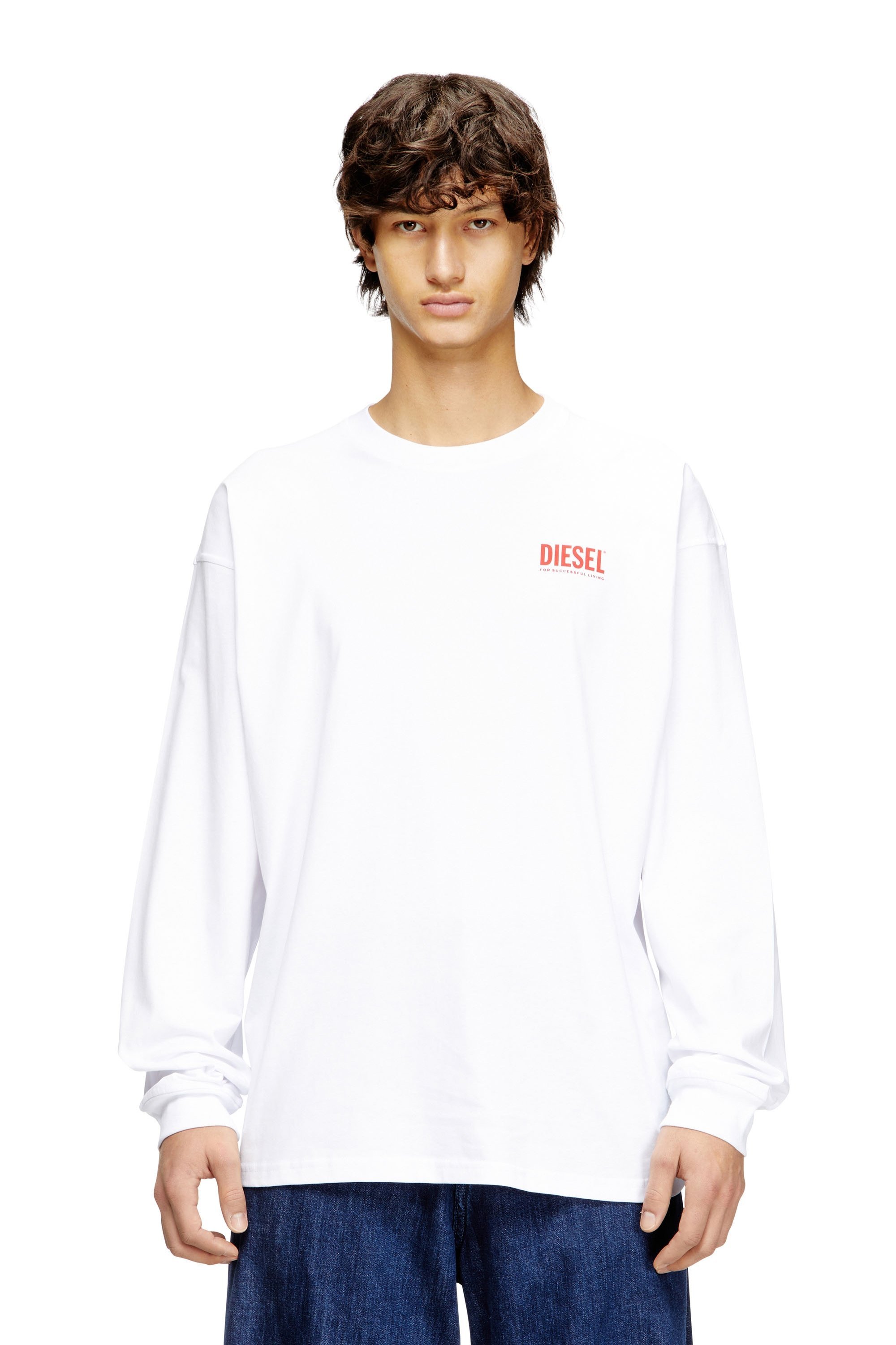 DIESEL｜メンズ 長袖Tシャツ T-BOXT-LS-BISK | Rakuten Fashion(楽天