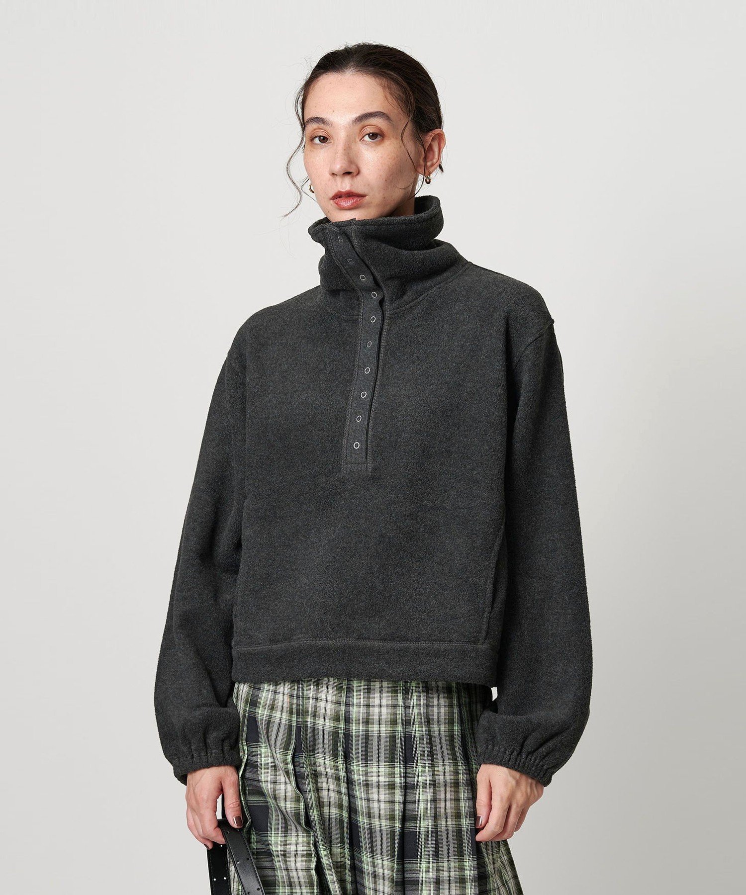 BEAUTY&YOUTH UNITED ARROWS｜フリース スナップ プルオーバー
