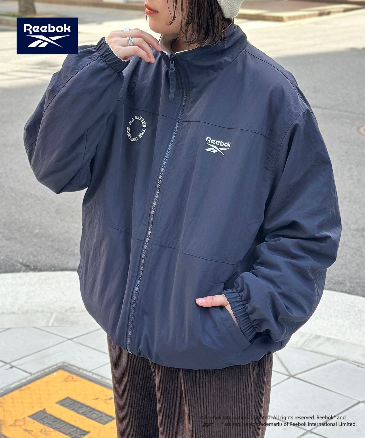 CPCM｜【Reebok】リバーシブルブルゾン | Rakuten Fashion(楽天