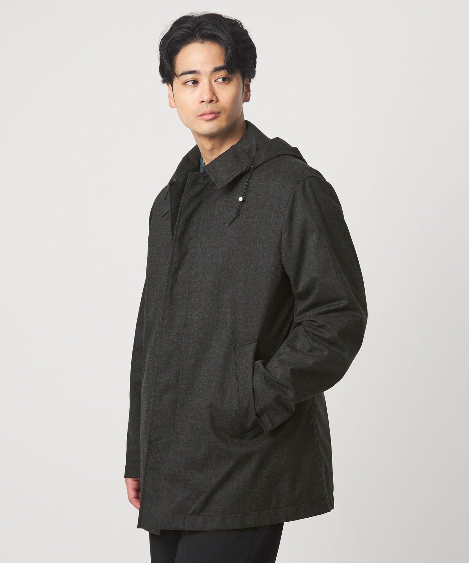 UNITED ARROWS green label relaxing｜ルミレットウール TAION フード